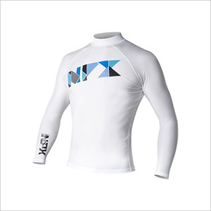 [RG1850]NPX Rash guard L/STRIFECTA WHITE